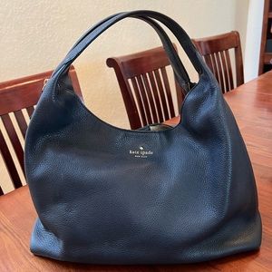 Kate Spade navy hobo purse